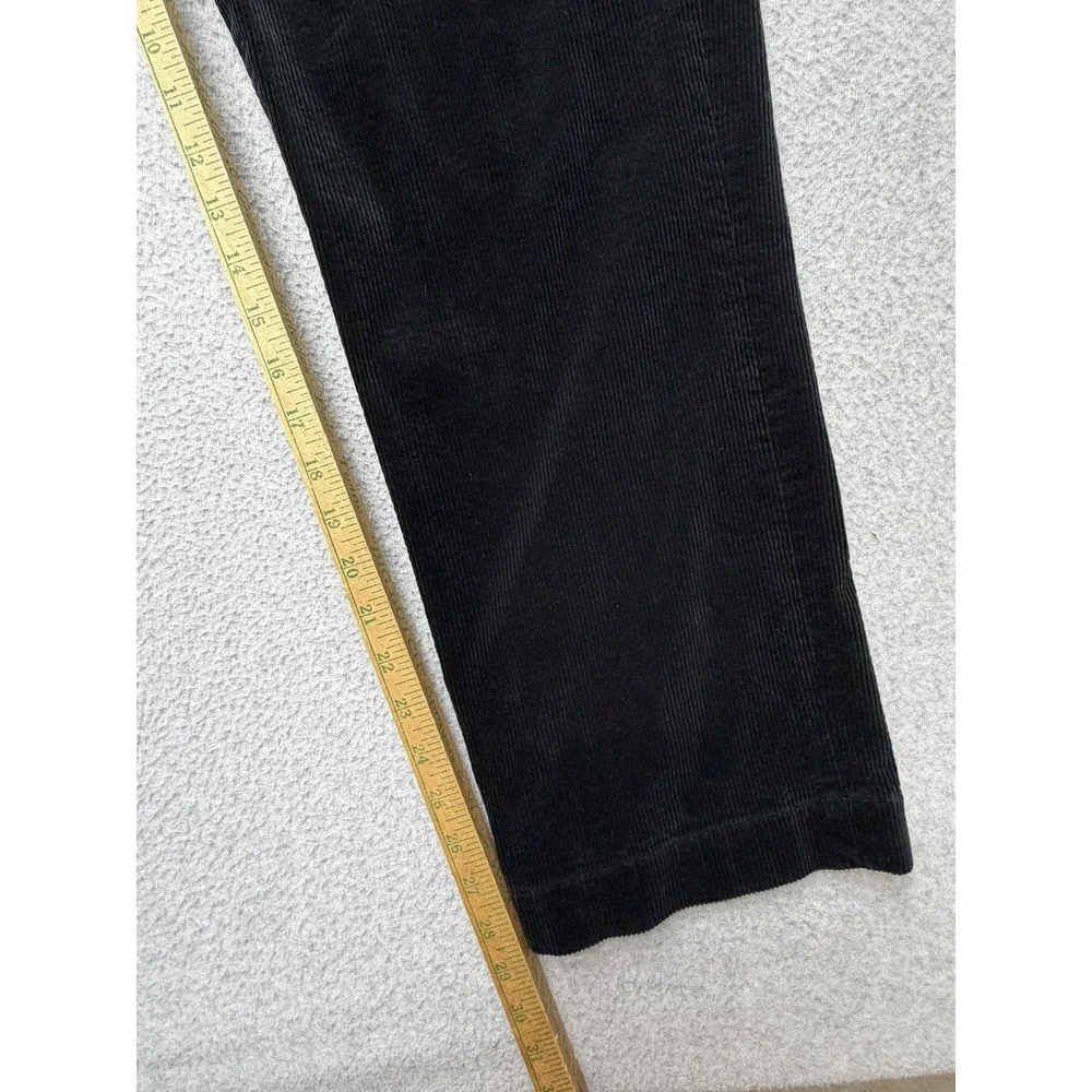 Polo‎ Ralph Lauren Pants Mens 40x30 Black Corduroy Chino Classic Fit Stretch